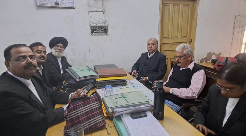 अधवक्ताओं की बैठक